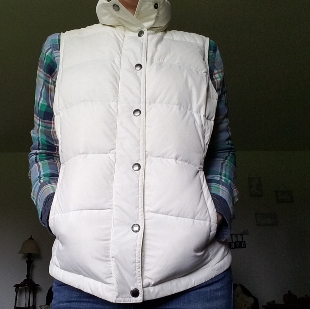 Lands End puffer vest